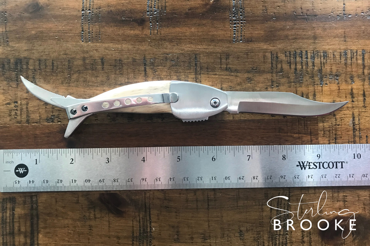 Coastal Large Pocket Knife | Trout"