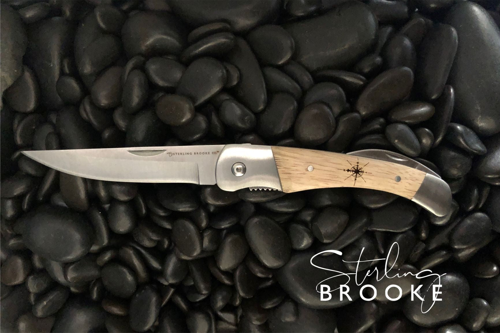 Classic Large Pocket Knife  Compass (Limited Quantities) – Sterling Brooke