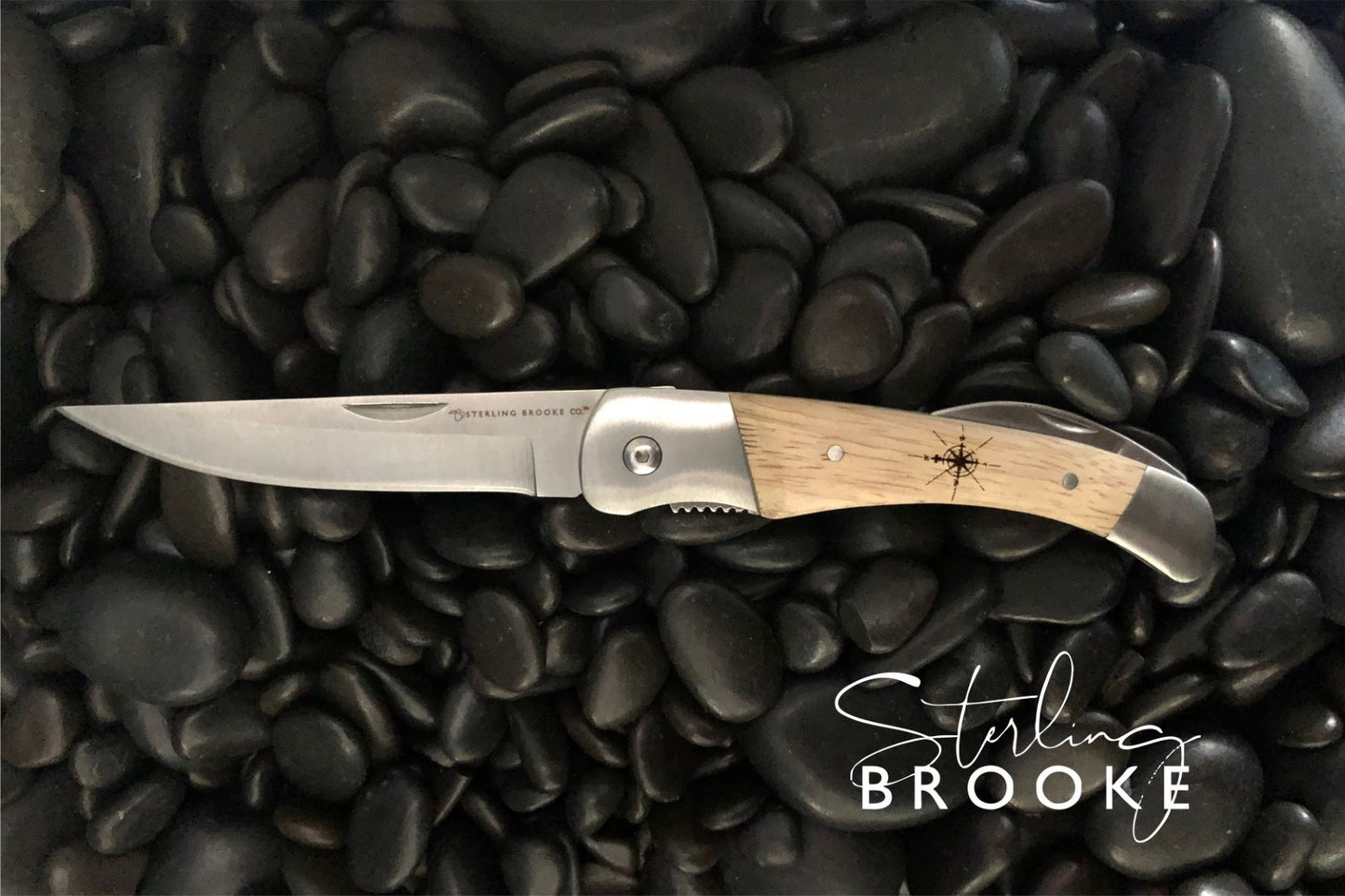 Classic Large Pocket Knife | Compass (Limited Quantities)