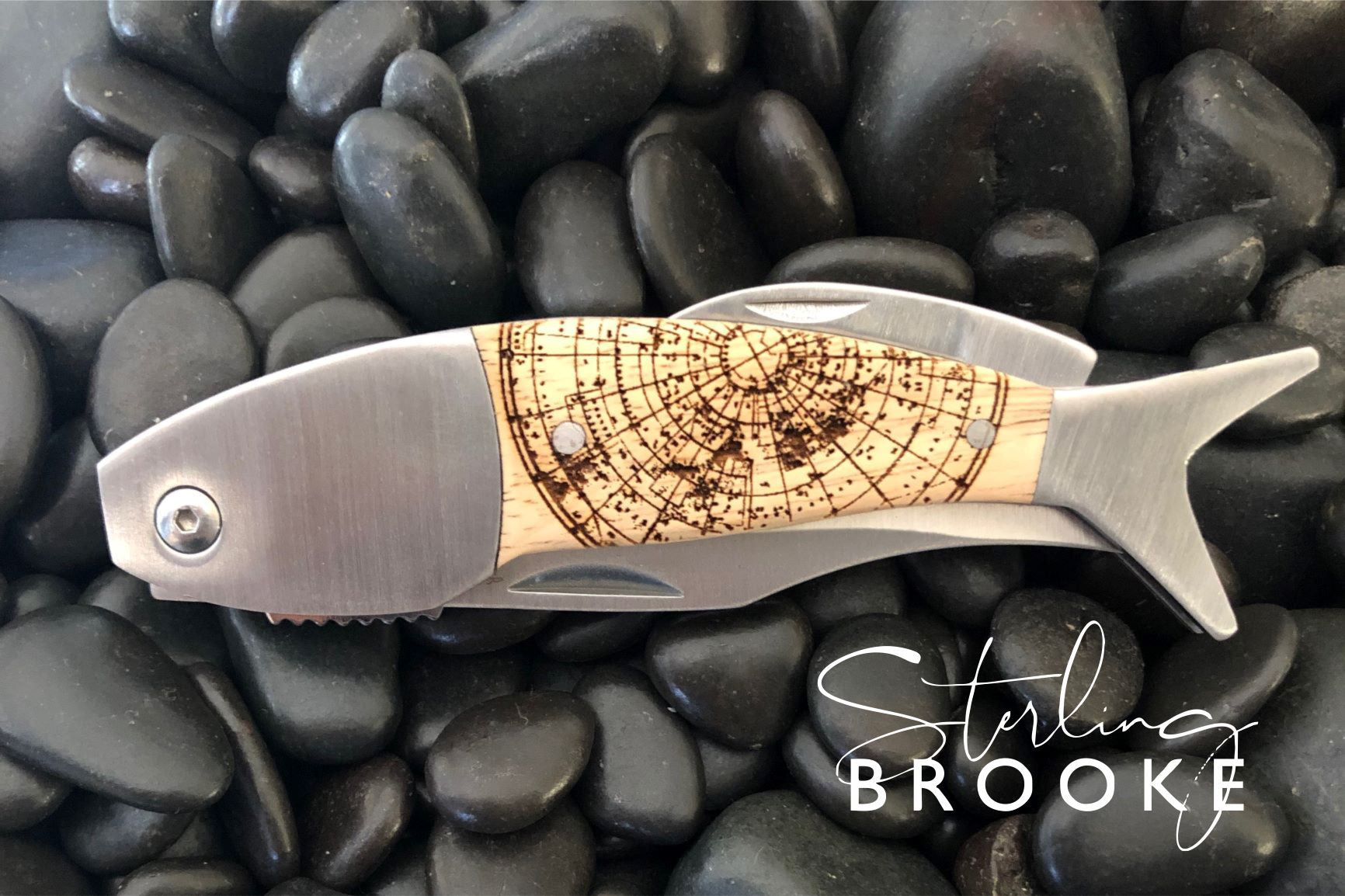 Coastal Large Pocket Knife  Scales – Sterling Brooke