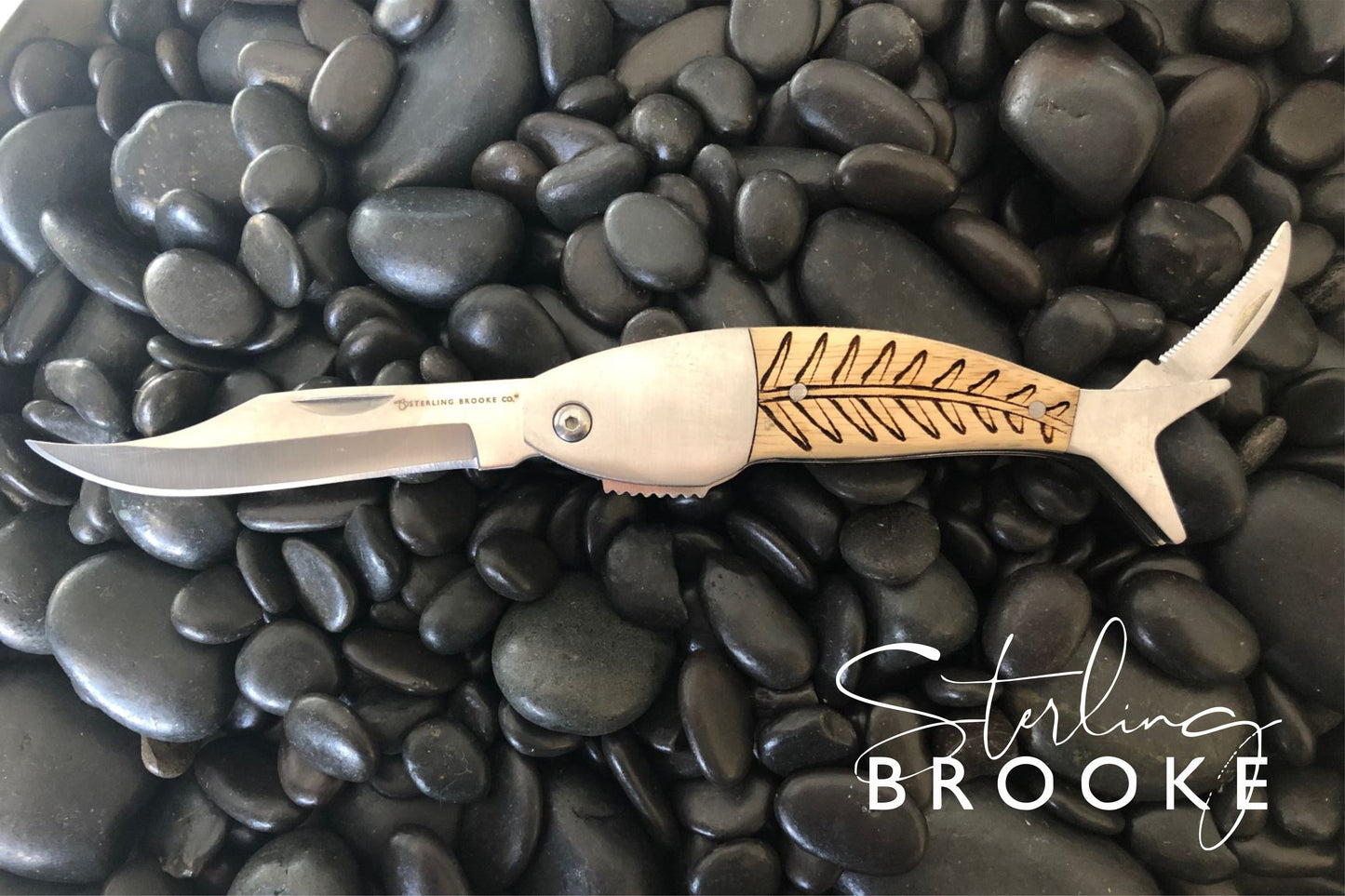 Coastal Large Pocket Knife | Bones