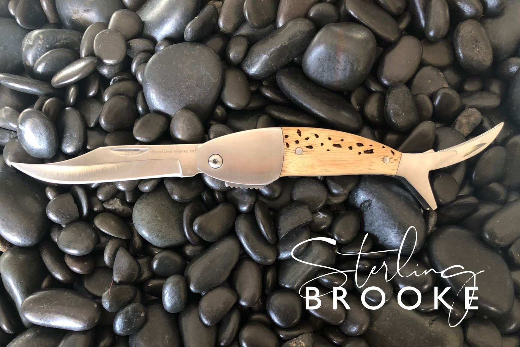 Coastal Large Pocket Knife  Trout – Sterling Brooke